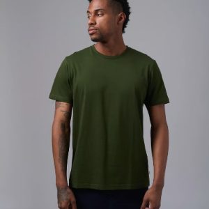 Camiseta verde para hombre