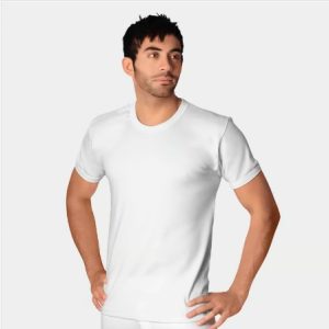 Camiseta blanca para hombre
